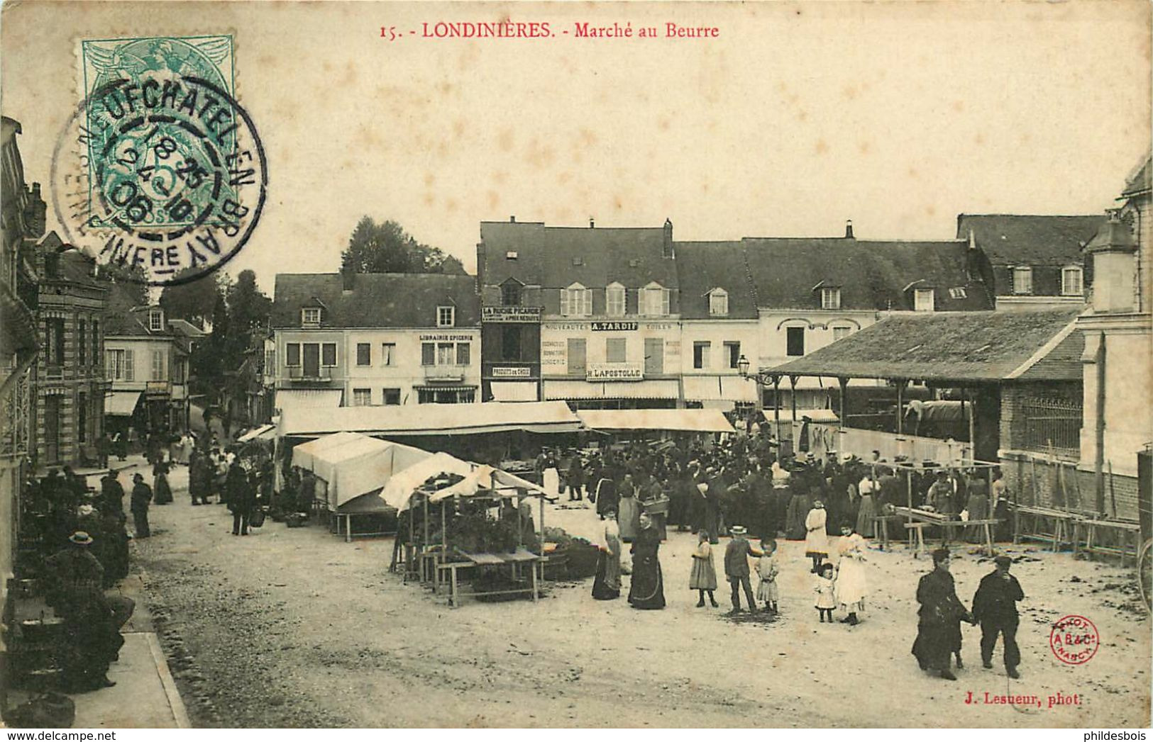 SEINE MARITIME  LONDINIERES   Marché Au Beurre - Londinières