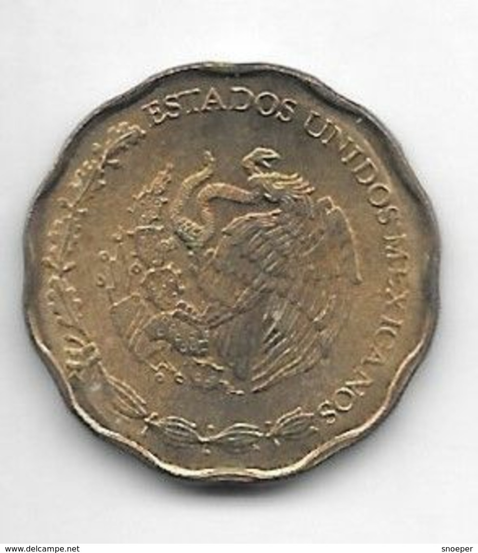 *mexico 50 Centavos 1995  Km 549  Unc - Messico