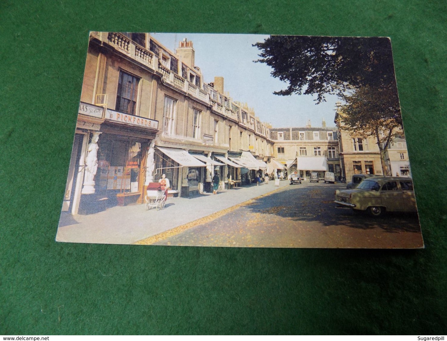 VINTAGE UK ENGLAND GLOUCESTERSHIRE: CHELTENHAM Montpellier Walk Colour Cars Shops 1964 Dixon - Cheltenham