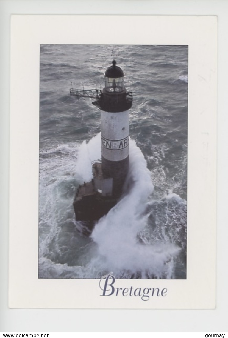 Pointe Du Raz De Sein :  Le Phare D'Ar Men Dans La Tempête (ed Jack N°2599) - La Pointe Du Raz