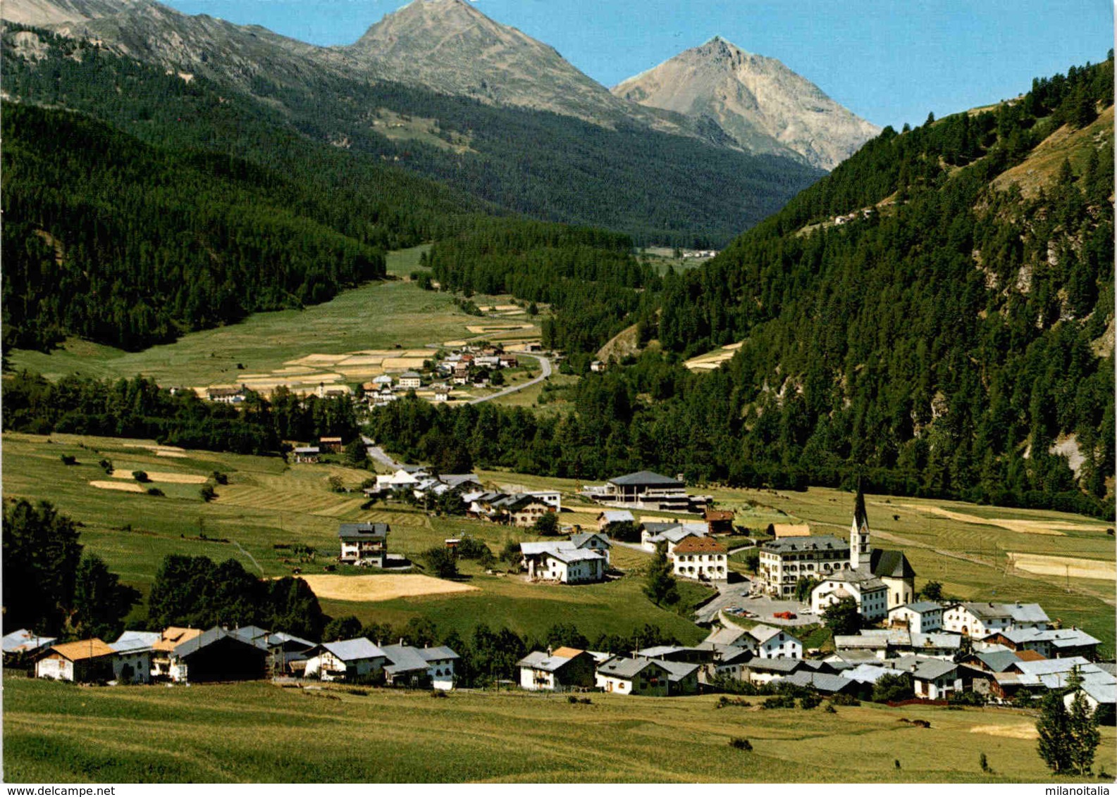 Sta. Maria Im Münstertal Gegen Valchava (30-363) * 3. 8. 1980 - Valchava