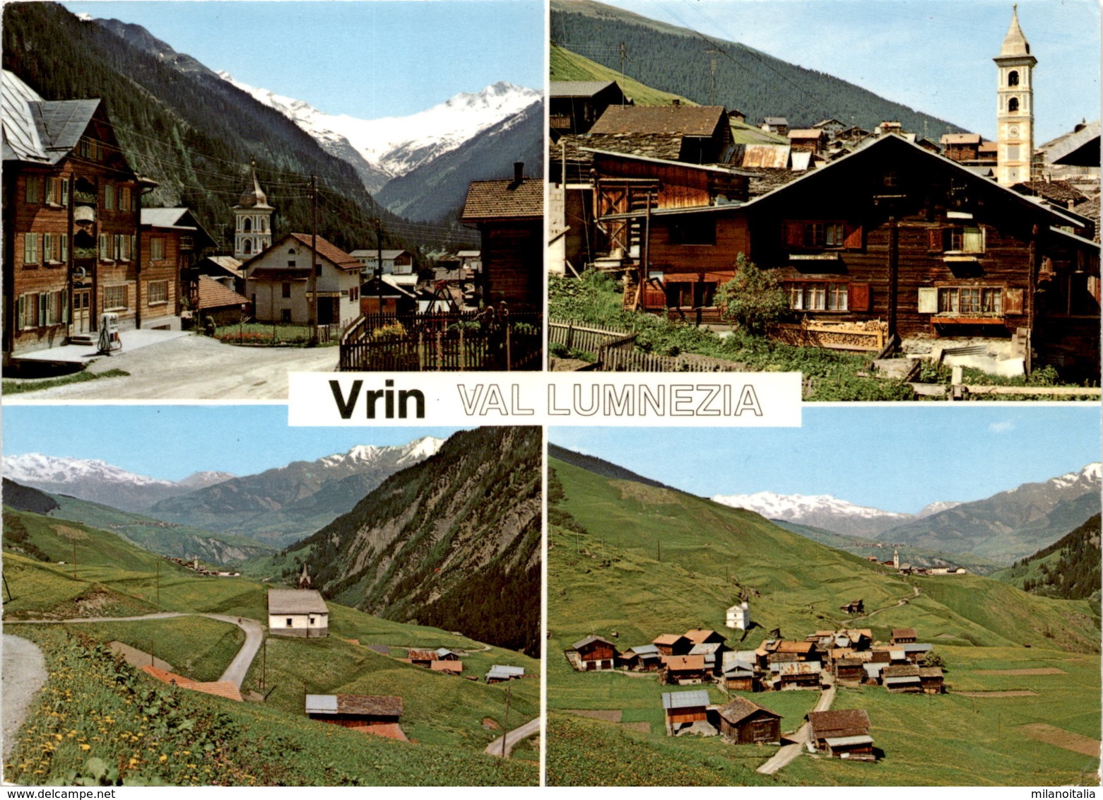 Vrin - Val Lumnezia - 4 Bilder (4/55) * 2. 8. 1990 - Lumnezia