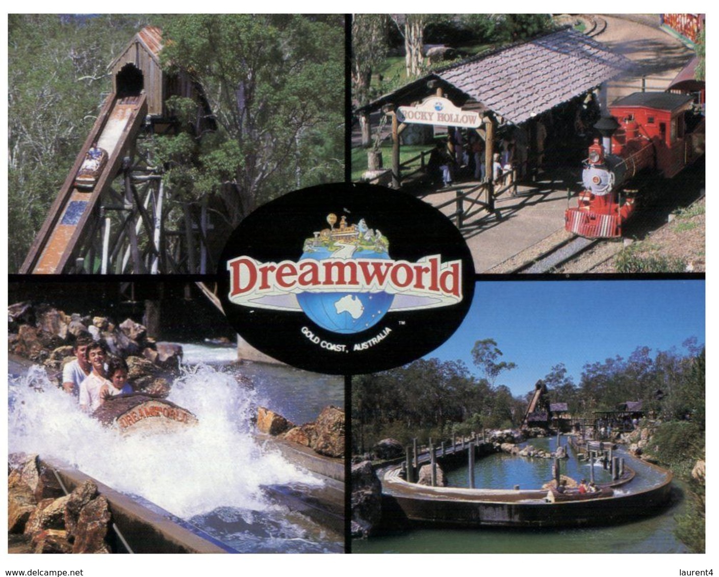 (F 20) Australia - QLD - Dreamwold (4 Views) With Stamp 1990 - Gold Coast