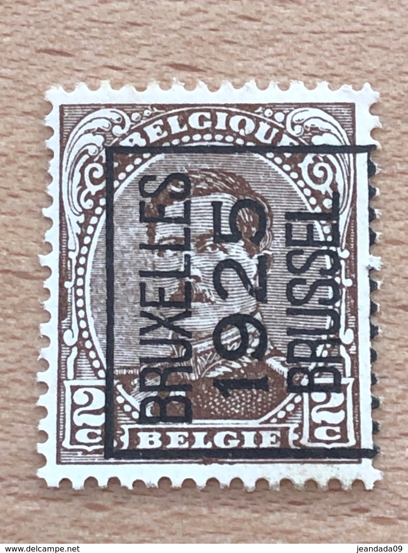 109A II Bruxelles 1925 Brussel. TB - Typografisch 1922-26 (Albert I)