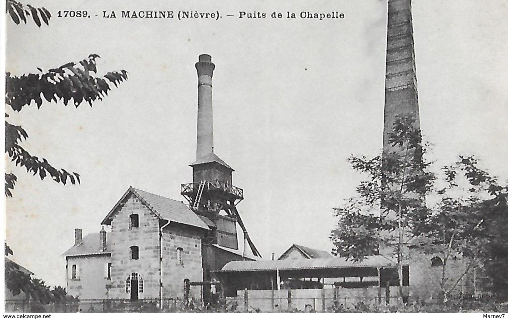 58 - Nièvre - LA MACHINE -Puits De La Chapelle - La Machine