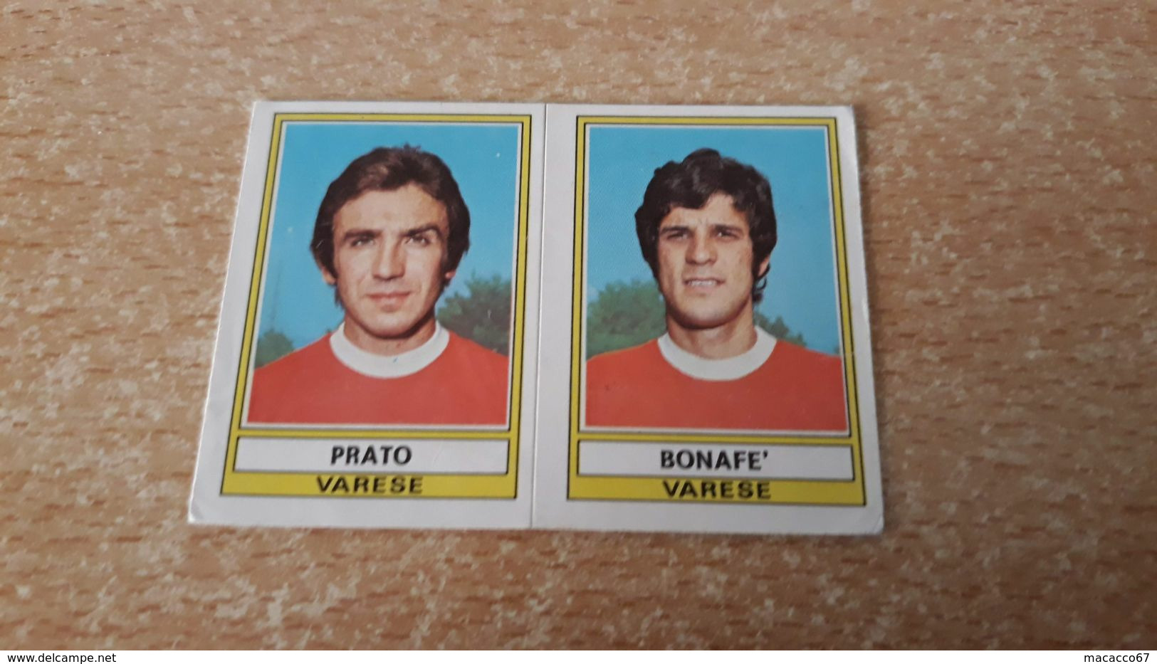 Figurina Calciatori Panini 1973/74 - 552 Prato/Bonafè Varese - Italienische Ausgabe