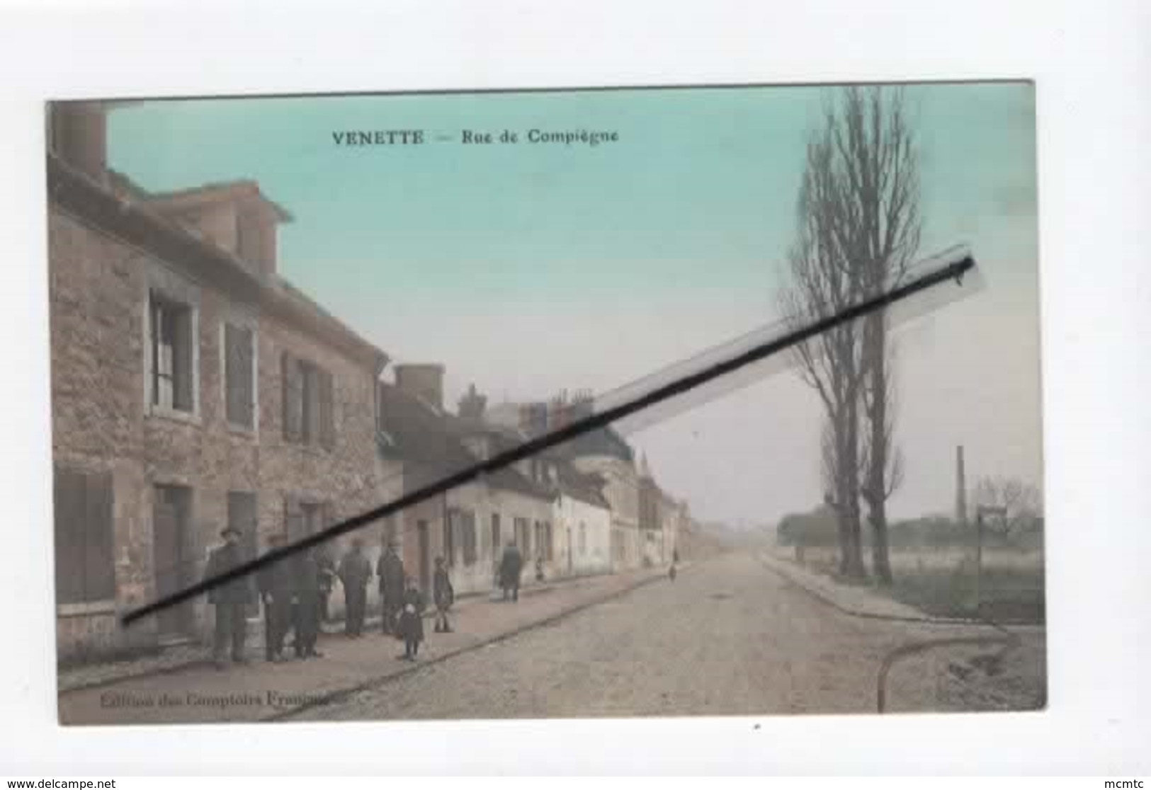 CPA  - Venette -  Rue De Compiègne - Venette