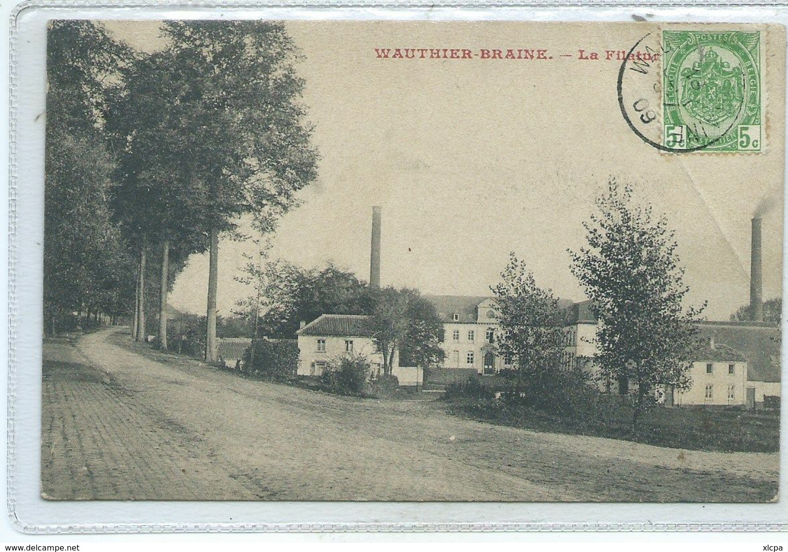 Wauthier Braine La Filature ( Attention Carte Pliée Coin Supérieur Droit  !!! ) - Braine-le-Château