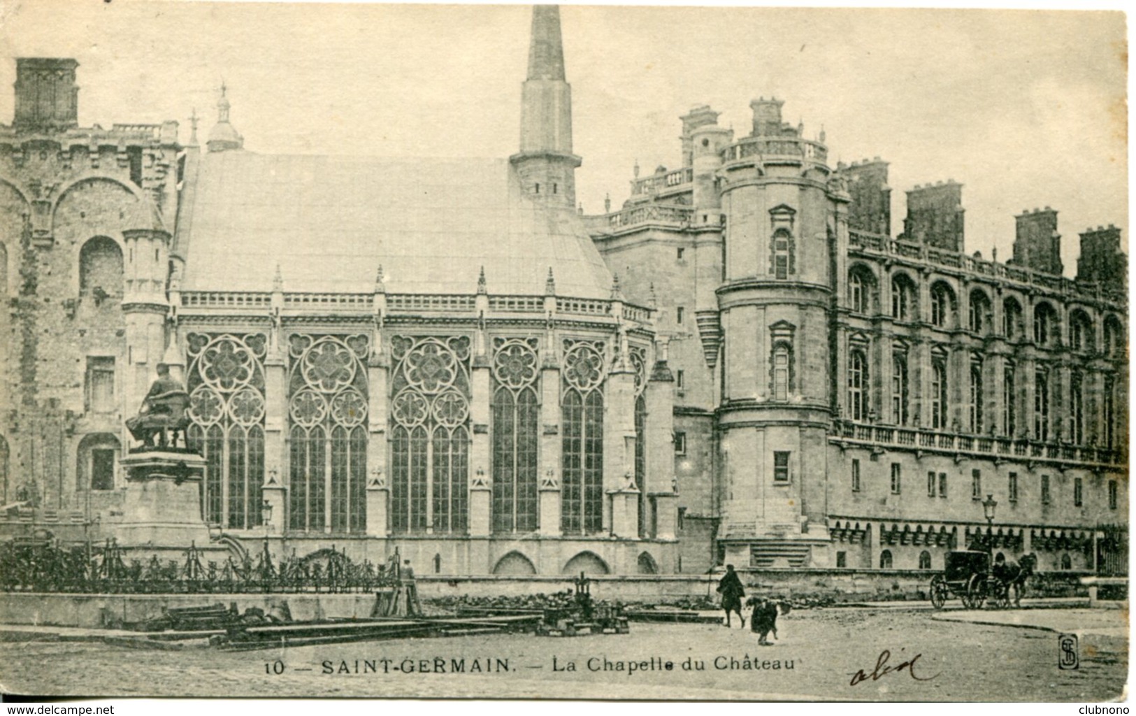 CPA -  SAINT-GERMAIN-EN-LAYE -  LA CHAPELLE DU CHATEAU (ETAT PARFAIT) - St. Germain En Laye (Castello)