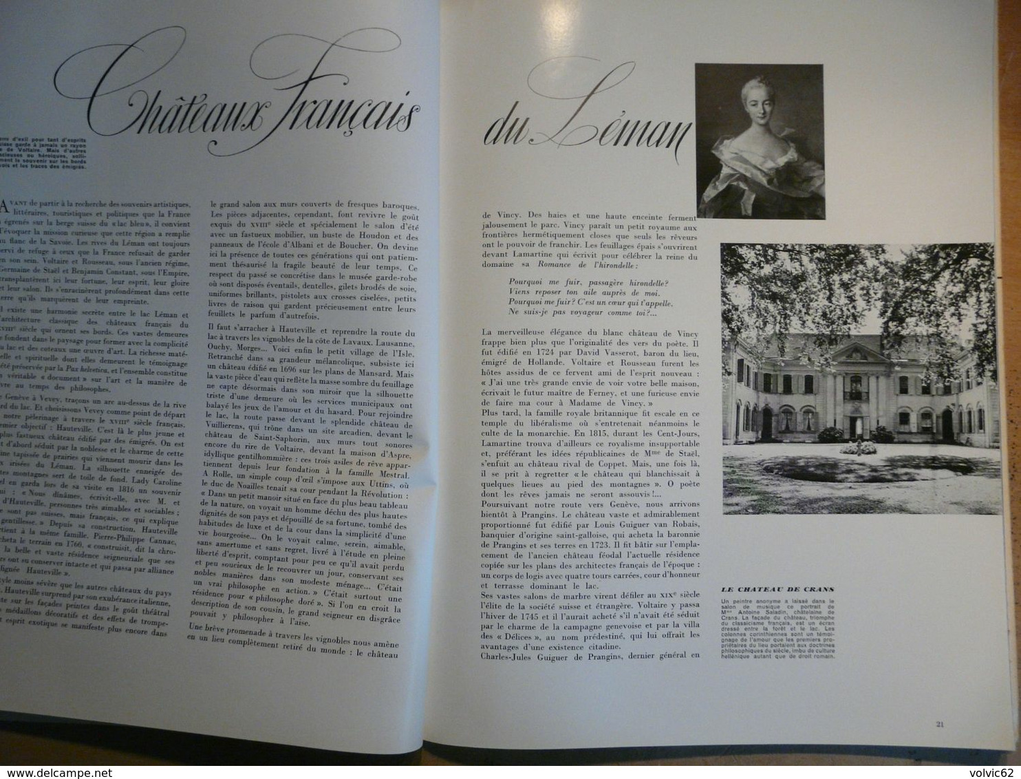 Plaisir de france 1957 naples pompei sorrente amalfi ravello capri Sainte Anne à Saint Nazaire chateaux du Léman