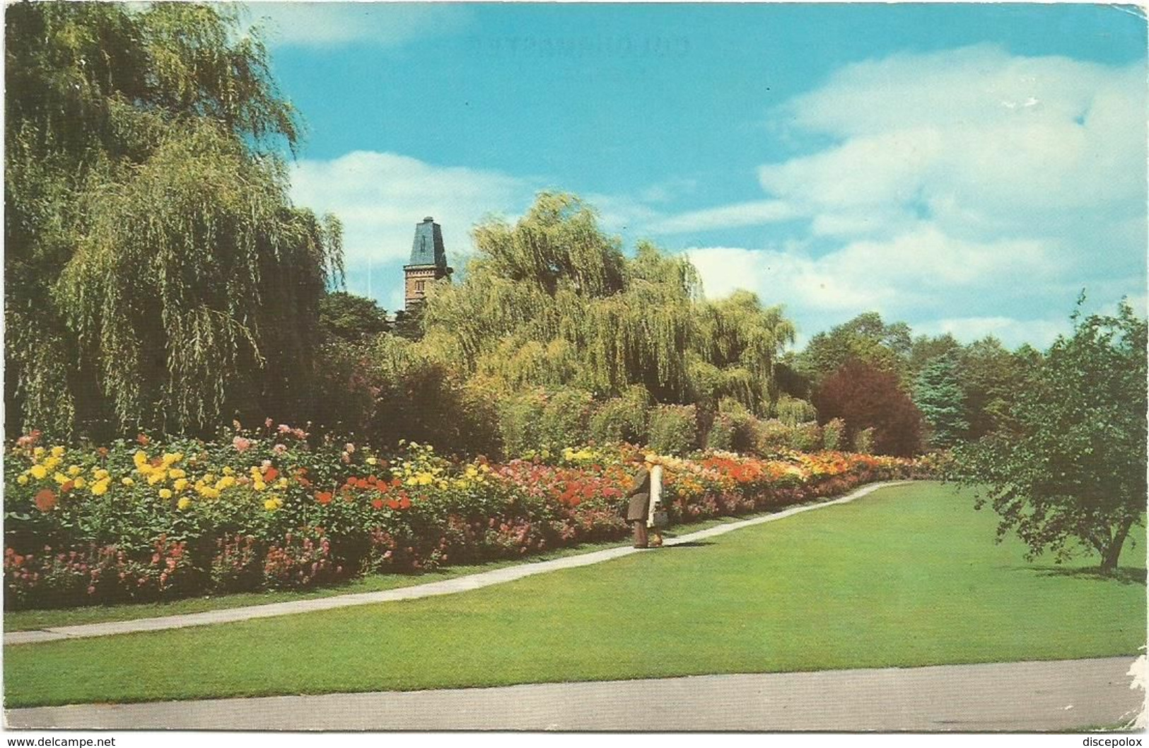 XW 3524 Harrogate - The Dahlia Walk - Valley Gardens / Viaggiata 1974 - Harrogate