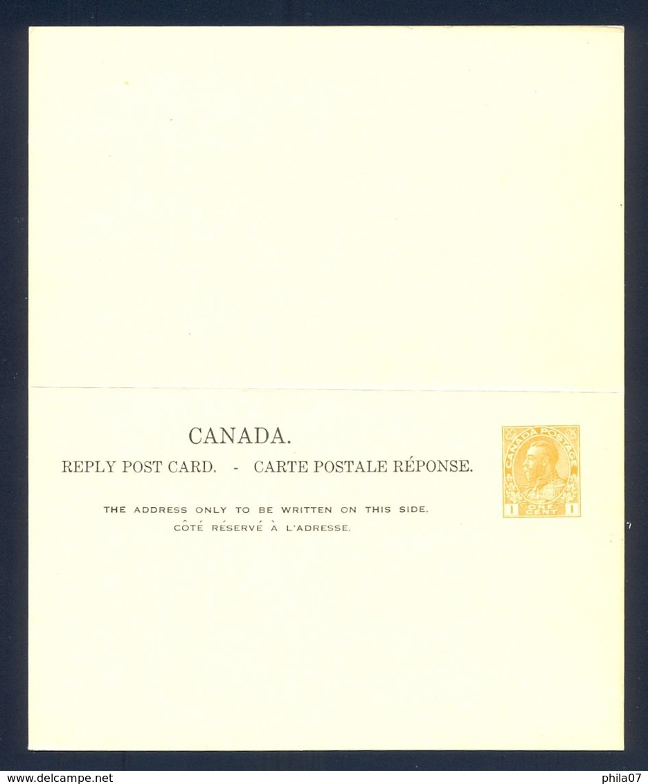 CANADA - Lot Of 4 Various Not Traveled Stationery With Variou Imprinted Value. In Good Condition. - Andere & Zonder Classificatie