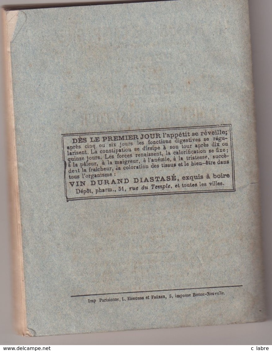 L'AIGLE : ALMANACH ILLUSTRE DU SUFFRAGE UNIVERSEL . 1875 . - Kleinformat : ...-1900