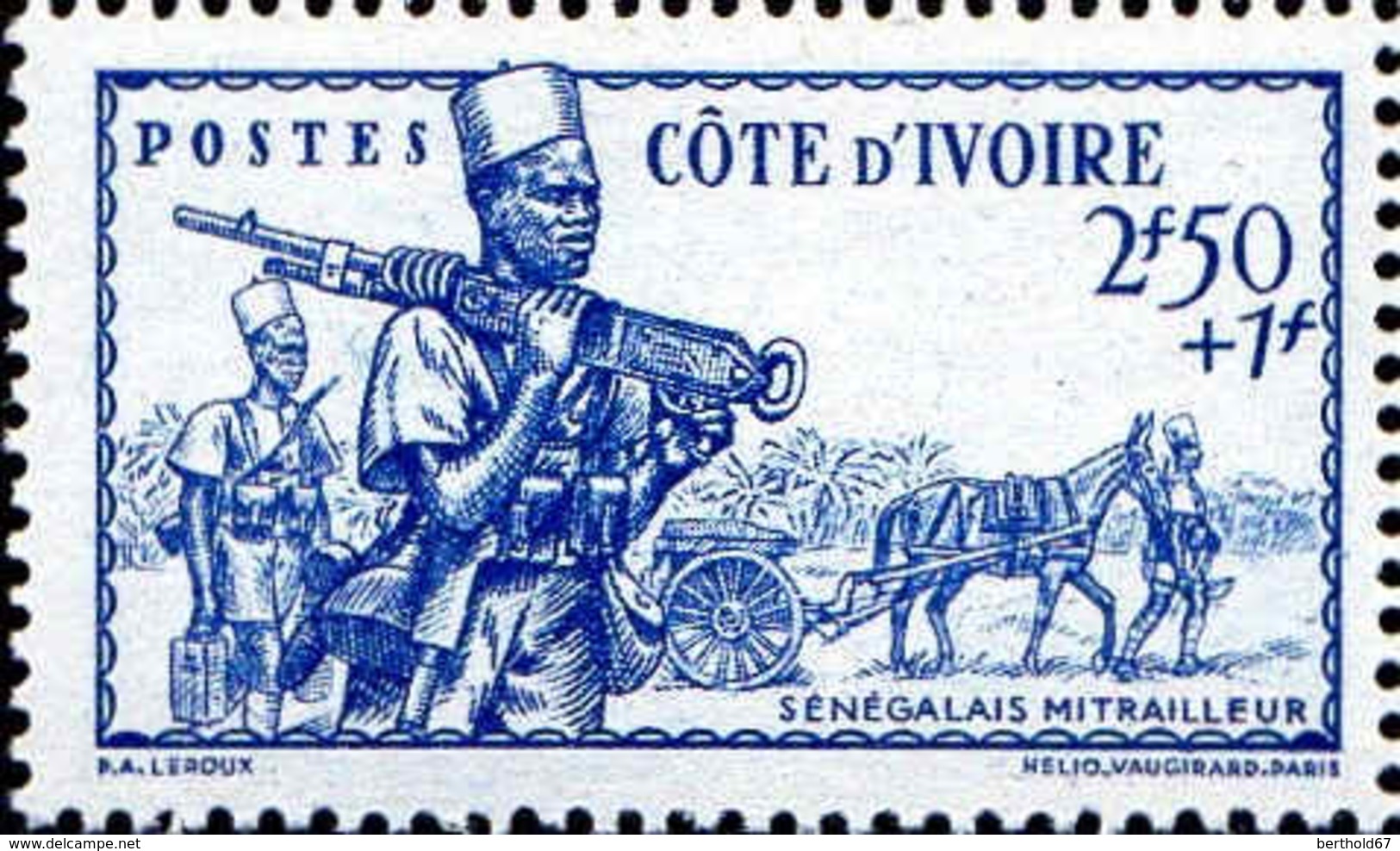 Côte D'Ivoire Poste N** (Yv:162/164 Yv:5,4 Euro) Défense De L'Empire - Neufs