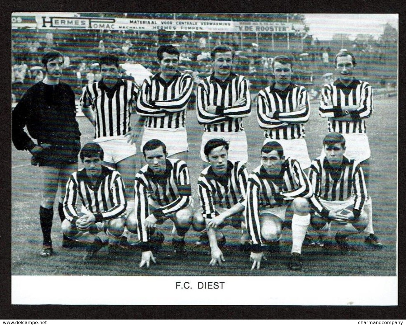 Carte 12 Cm X 9 Cm - Football - Belgique - F.C. DIEST. - Voir Scan - Trading Cards