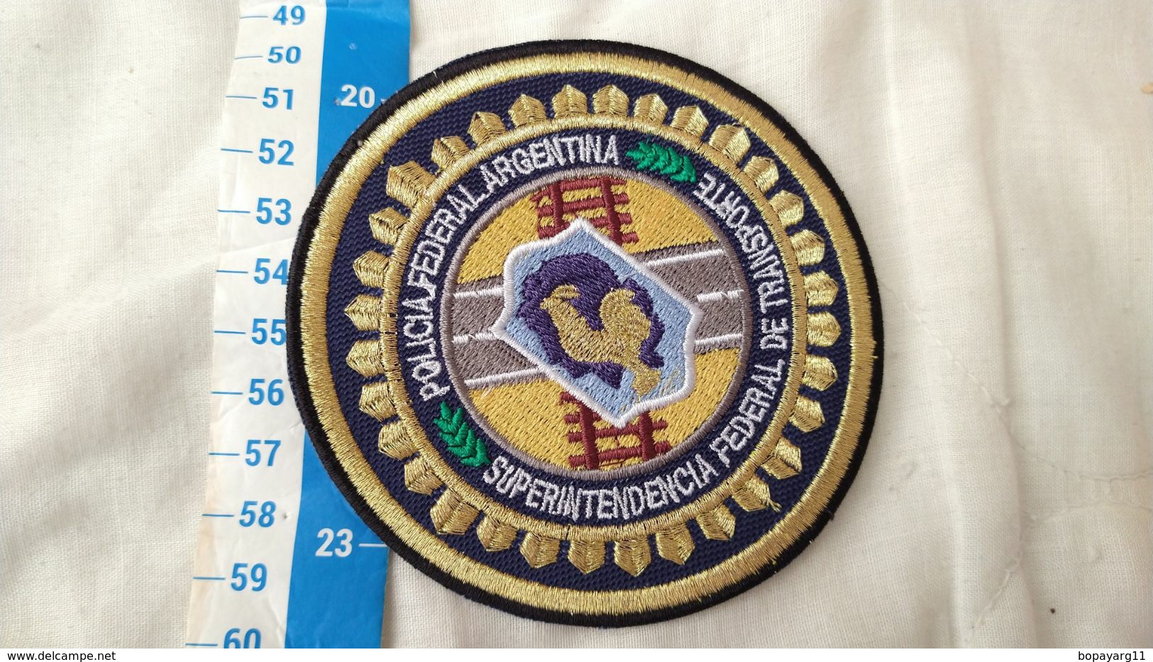 Argentine Police Transportation  Bureau Patch Ecusson #15 - Patches