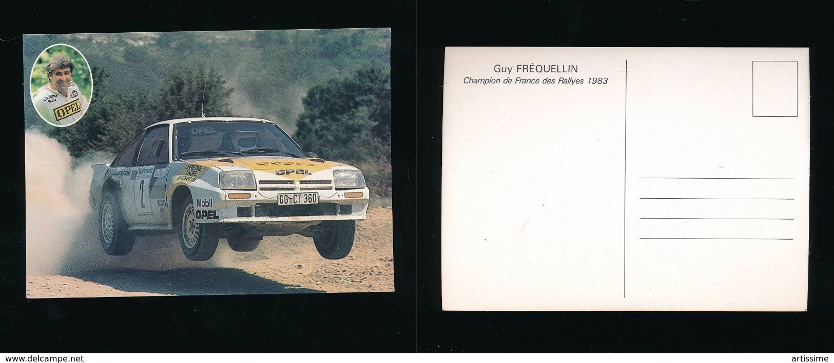 CPSM-Sport Automobile-Guy FREQUELLIN - Champion De France Des Rallyes 1983 - Rally Racing