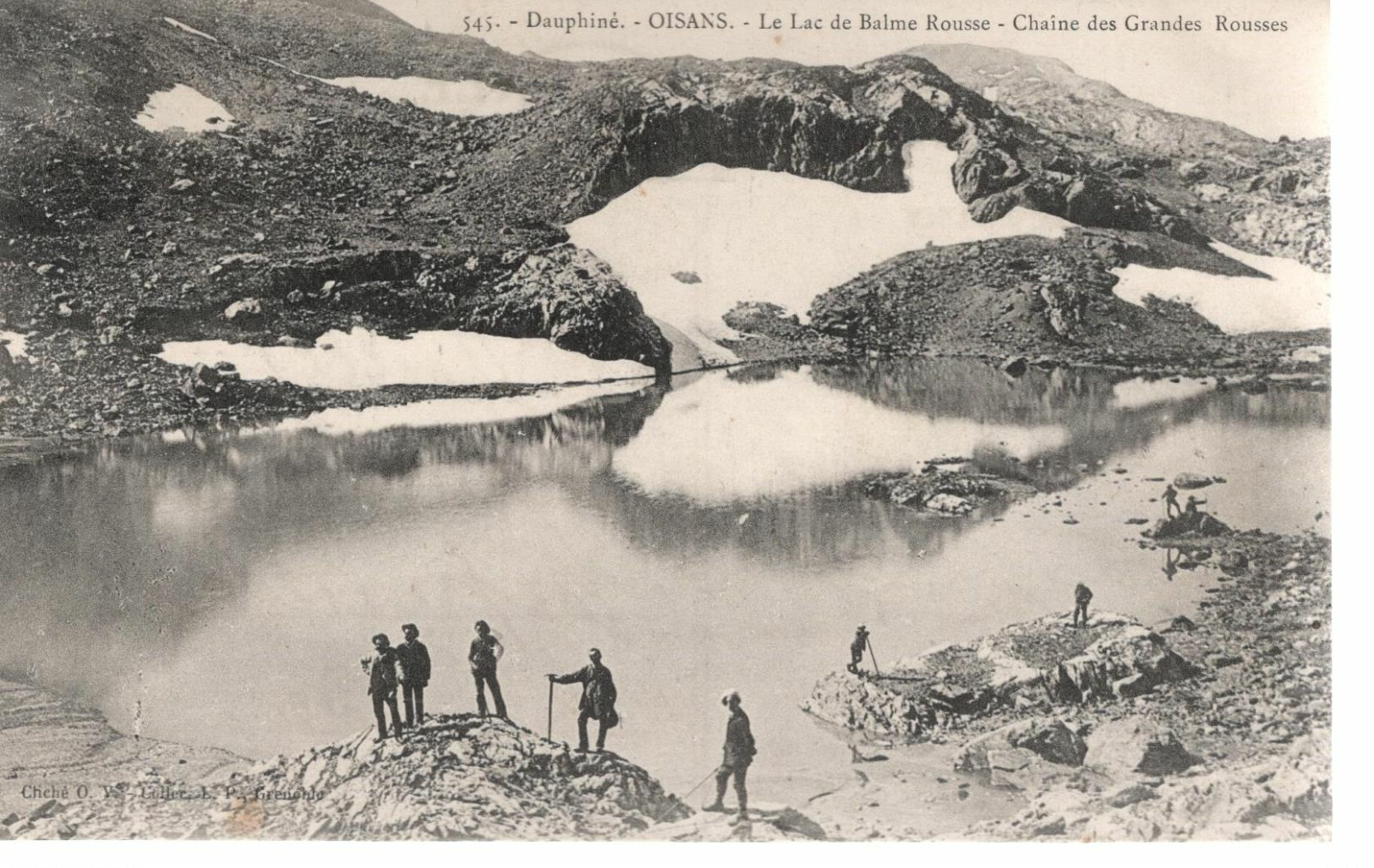 CPA 38 - OISANS - Le Lac De Balme Rousse - Chaine Des Grandes Rousses - Sonstige & Ohne Zuordnung