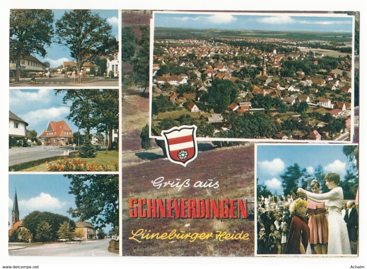 Schneverdingen In Der Lüneburger Heide - 5 Ansichten - 1970 - Schneverdingen