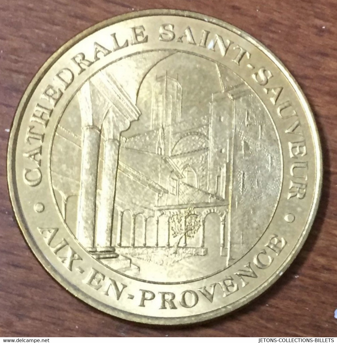 13 AIX EN PROVENCE CATHÉDRALE SAINT-SAUVEUR MDP 2000 MEDAILLE MONNAIE DE PARIS JETON TOURISTIQUE MEDALS COINS TOKENS - 2000