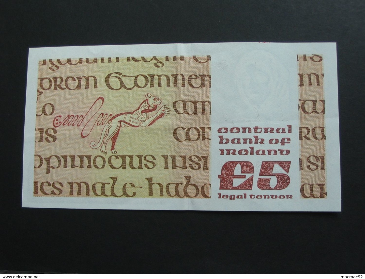 5 Five Pound  1992 - IRLANDE - The Central Bank Of Ireland   **** EN  ACHAT IMMEDIAT  **** - Ireland