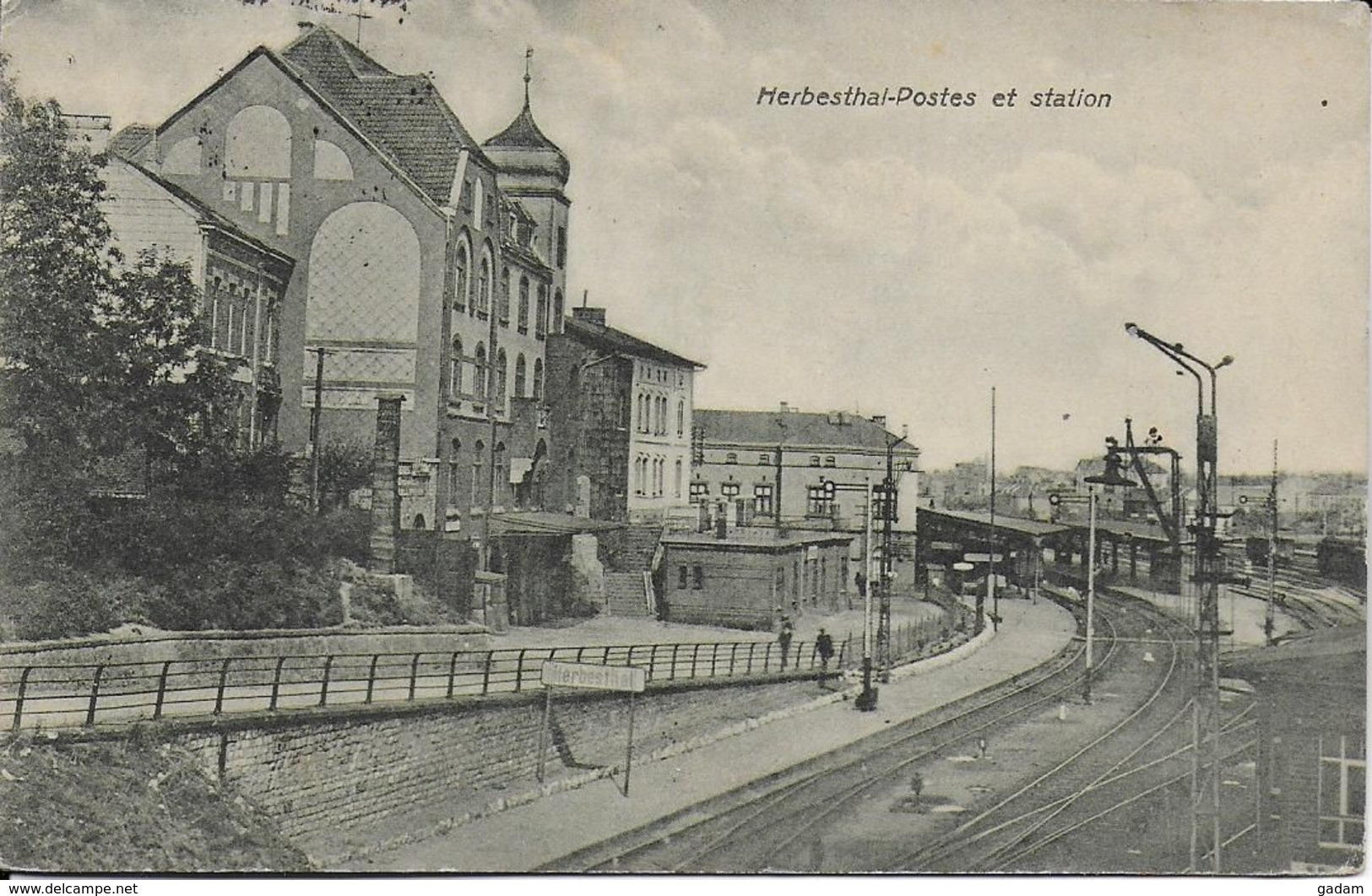 527- Herbesthal Potes Et Station - Kelmis