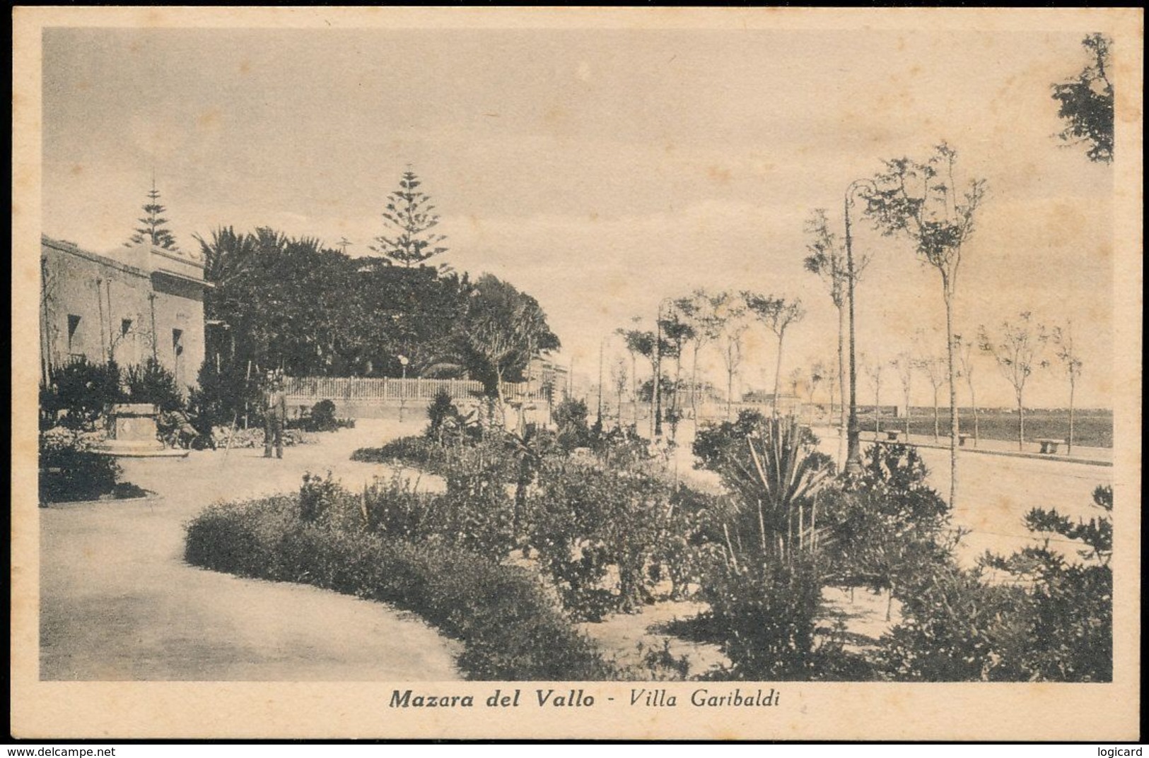 MAZARA DEL VALLO (TRAPANI) VILLA GARIBALDI - Mazara Del Vallo