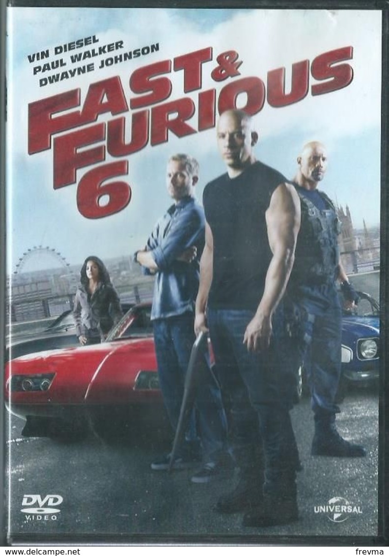 Dvd Fast & Furious 6 - Action, Aventure