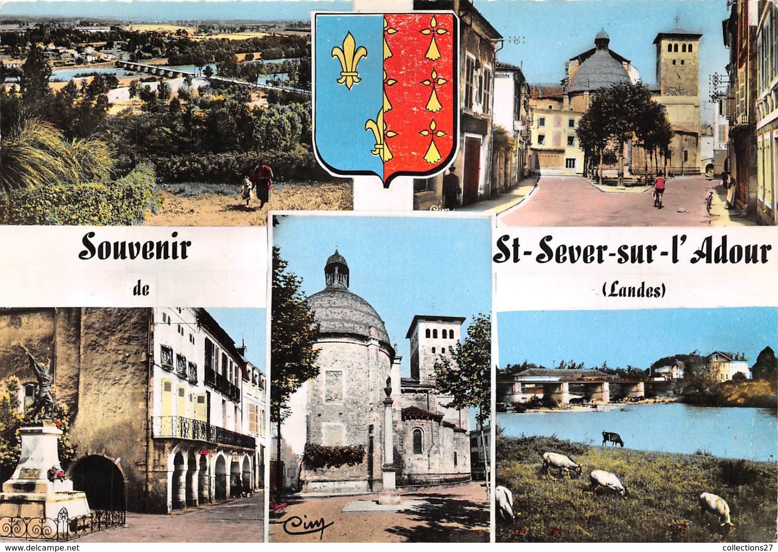40-SAINT-SEVER-SUR-L'ADOUR- MULTIVUES - Saint Sever