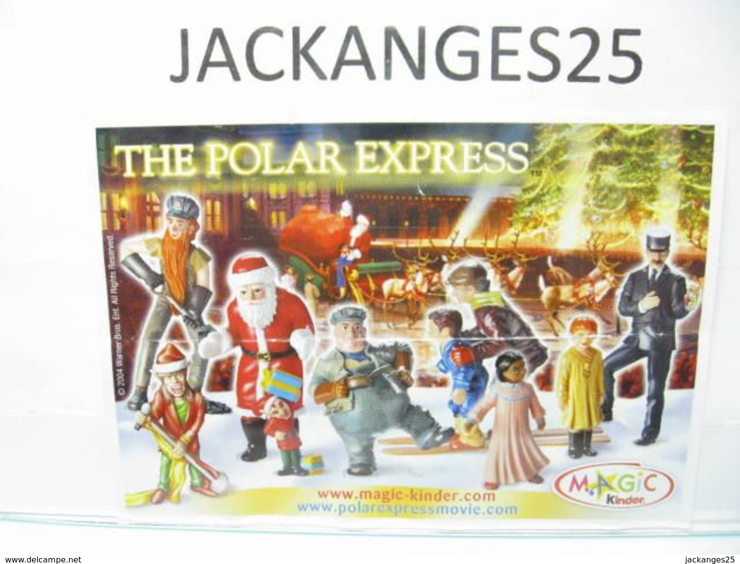 KINDER 2004  POLAR EXPRESS  MPG C  204 +  BPZ UK + MAGIC CODE - Familien