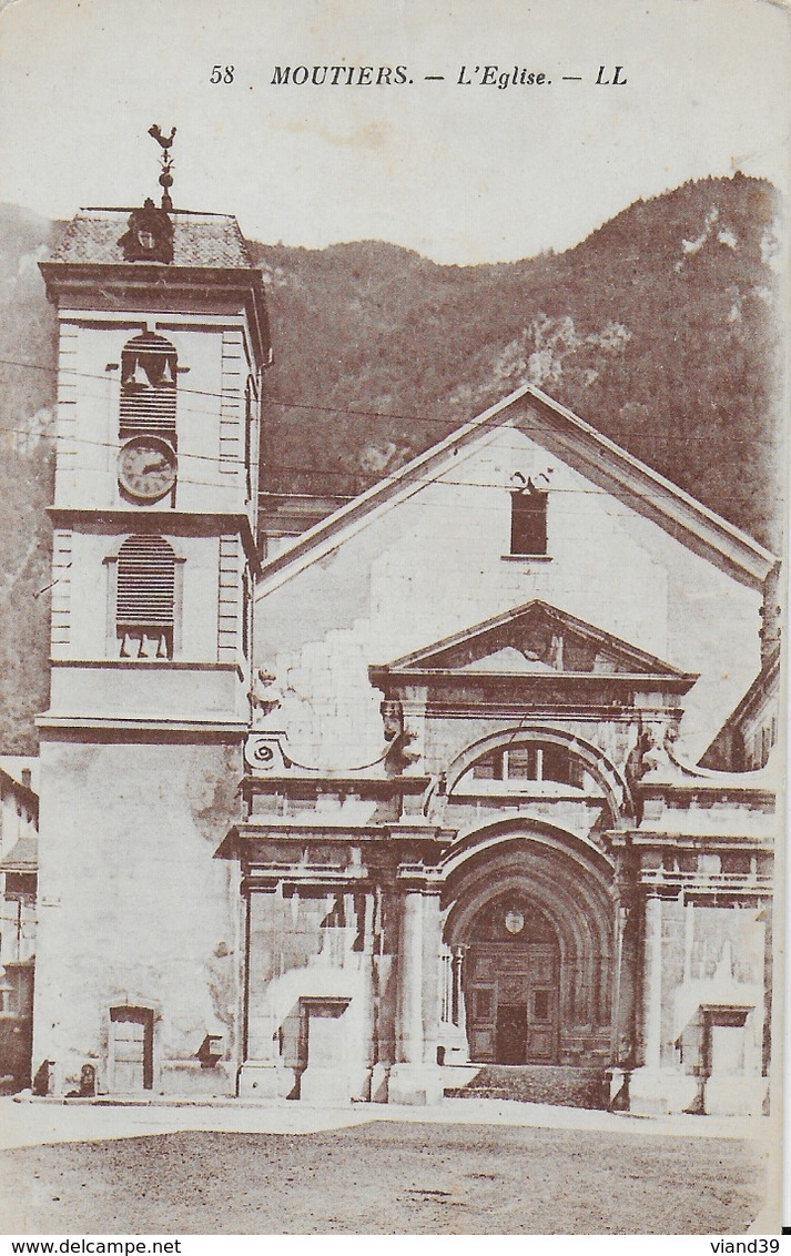 Moutiers -  L'église - Moutiers