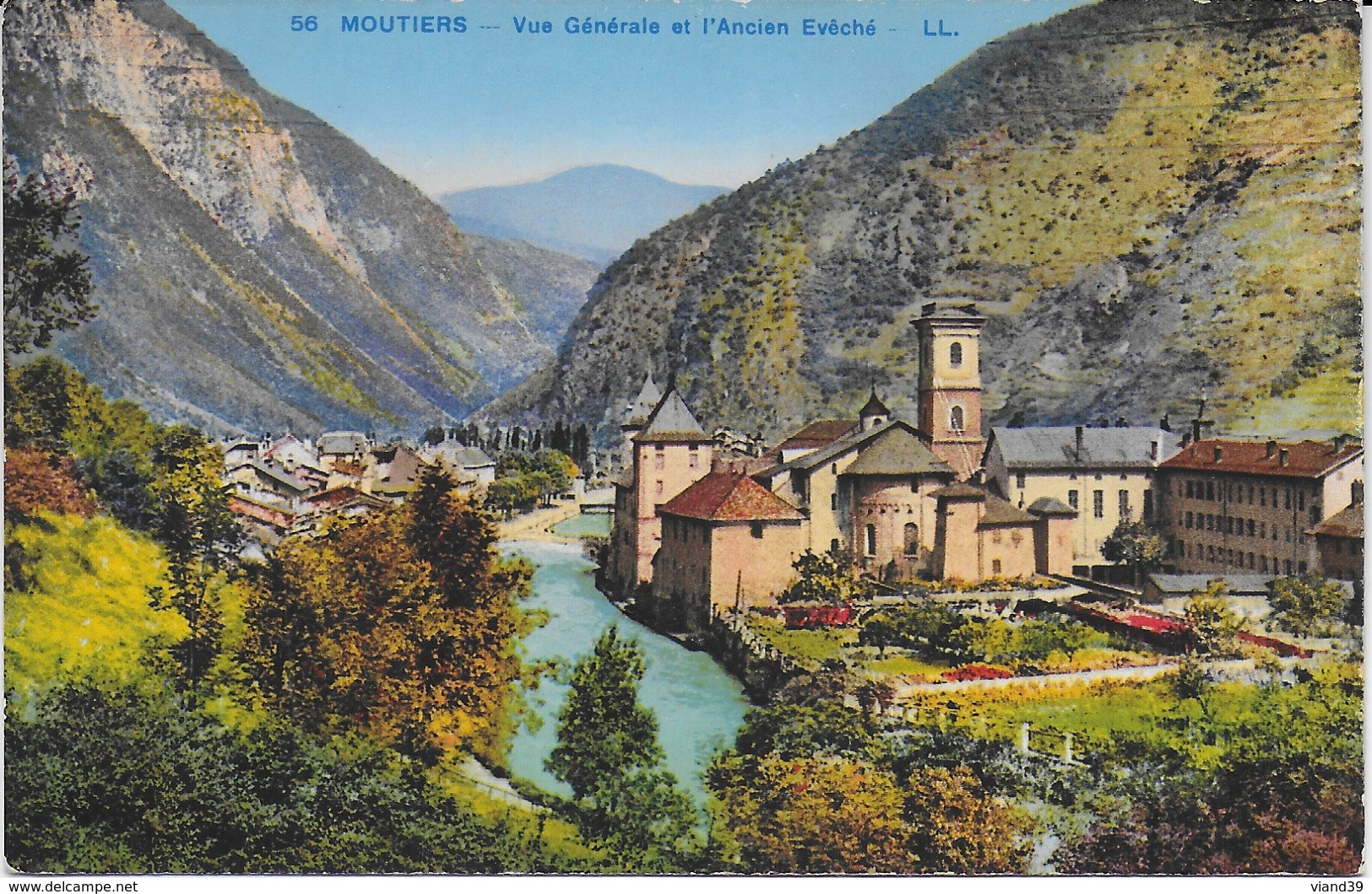 Moutiers -  Vue Générale De L'Ancien Evêché - Moutiers