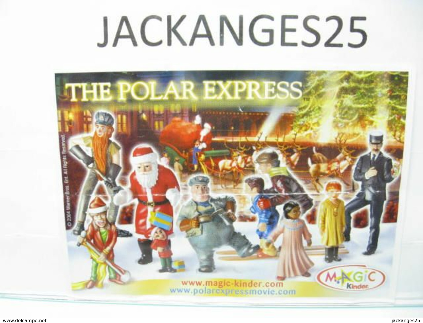 KINDER 2004  POLAR EXPRESS  MPG C  203 +  BPZ UK + MAGIC CODE - Families