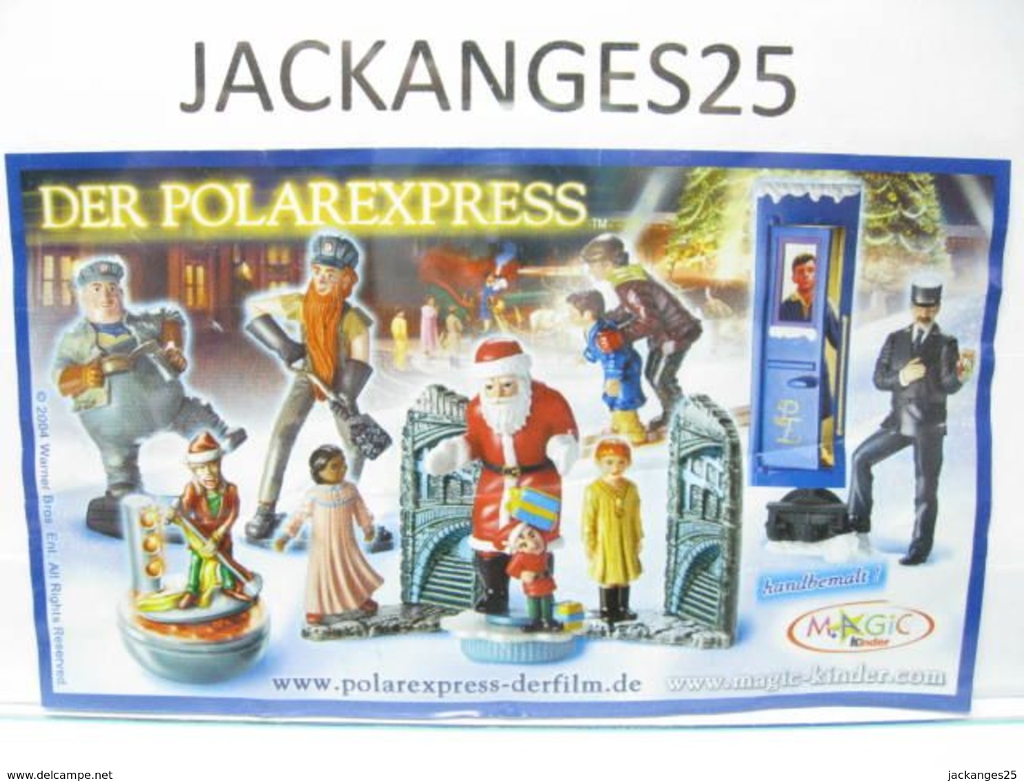 KINDER  2004 POLAR EXPRESS  MPG C  202 +  BPZ D + MAGIC CODE - Familles