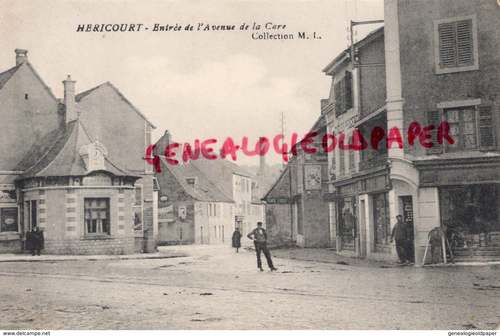 70 - HERICOURT - ENTREE DE L' AVENUE DE LA GARE - Autres & Non Classés