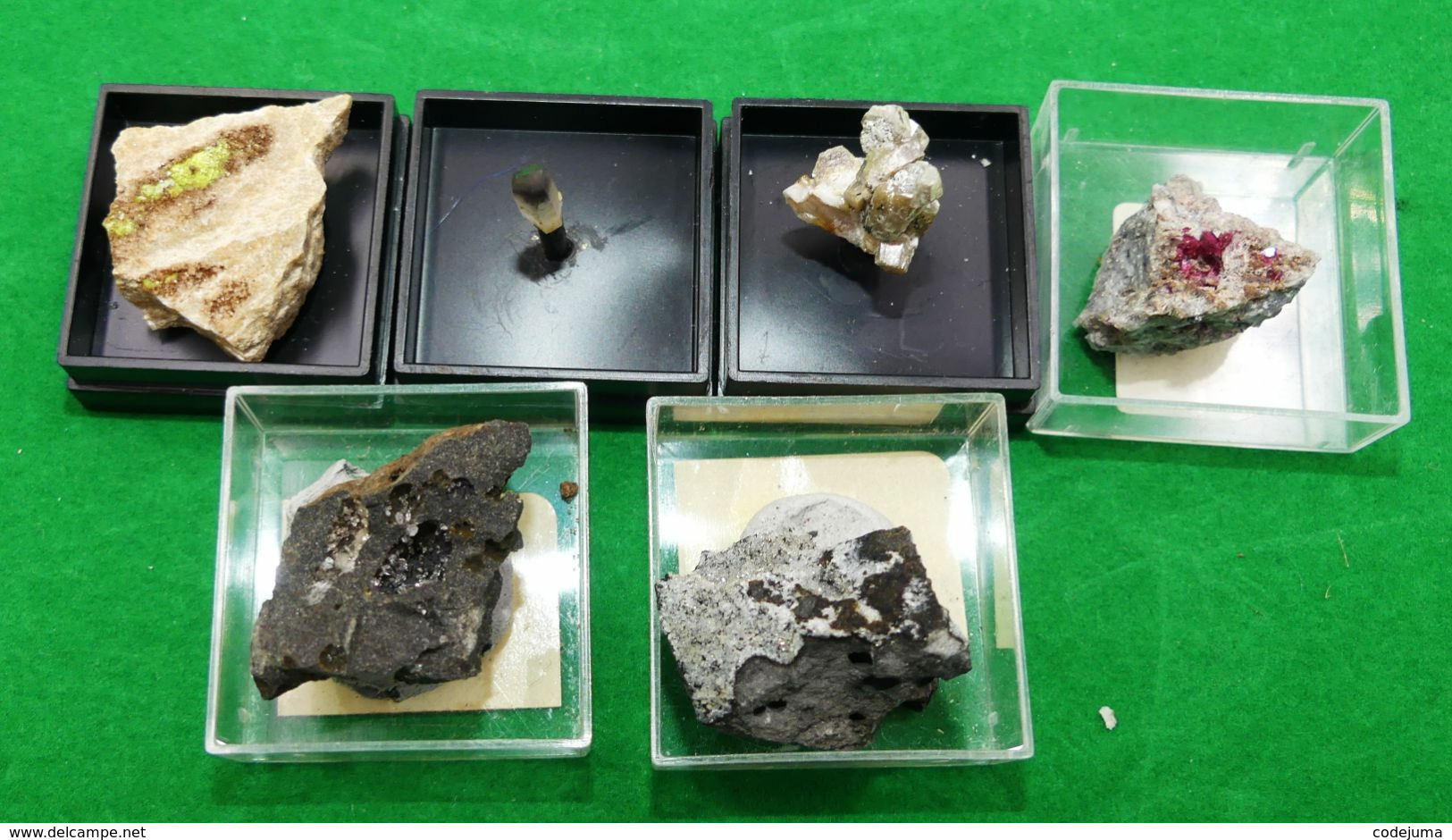 lots de mineraux Collection minérale - 1.285 kg