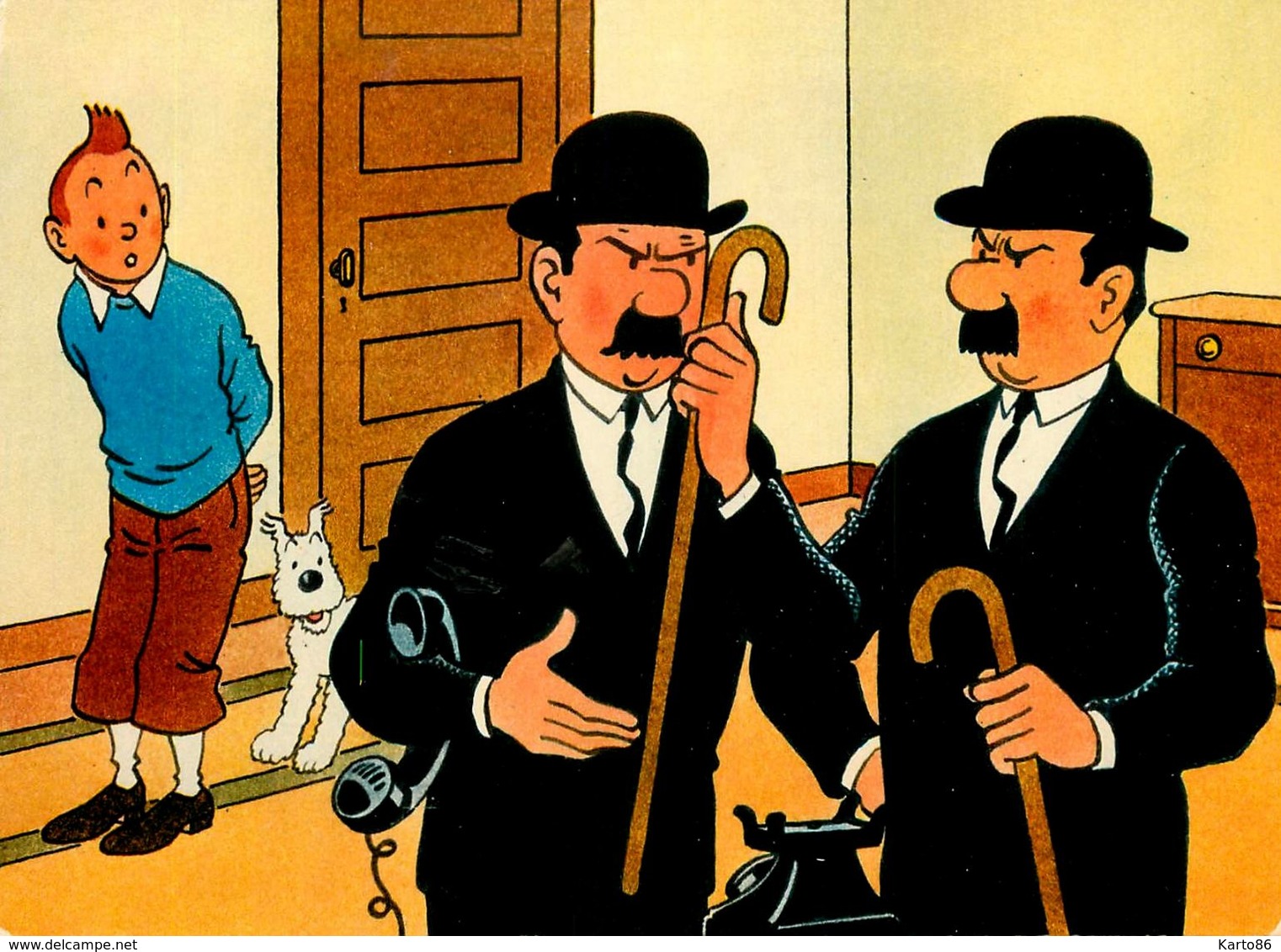 Les Aventures De TINTIN * Par Hergé * N°6 * édieur Yvon - Comics