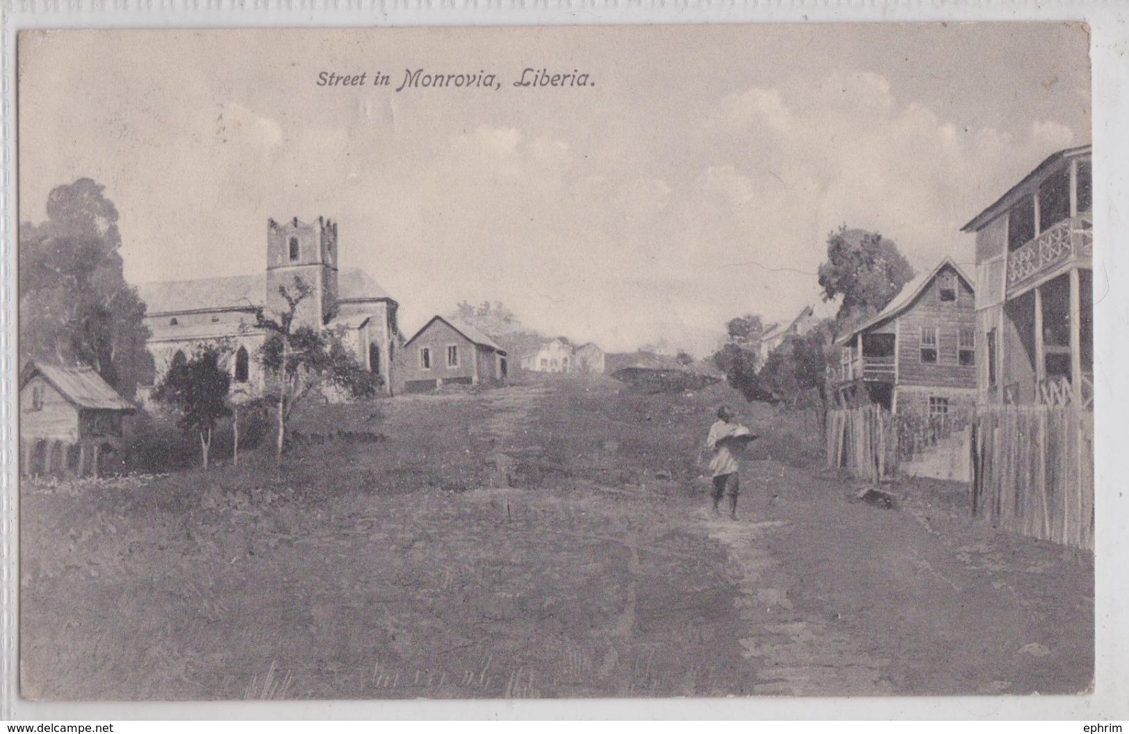 STREET IN MONROVIA LIBERIA - Liberia