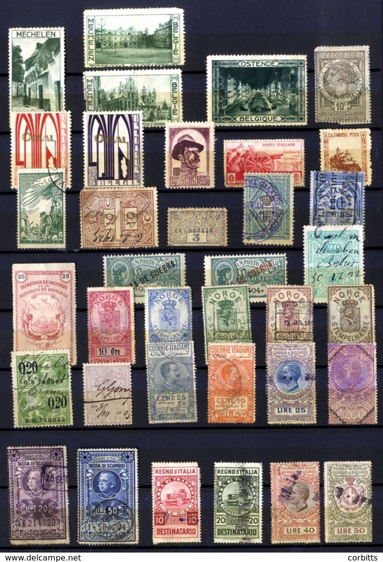 PHILATELIC MISCELLANY 1000+ Oddities, Revenues, Christmas Seals, Locals, Facsimiles, Back Of The Book. - Andere & Zonder Classificatie