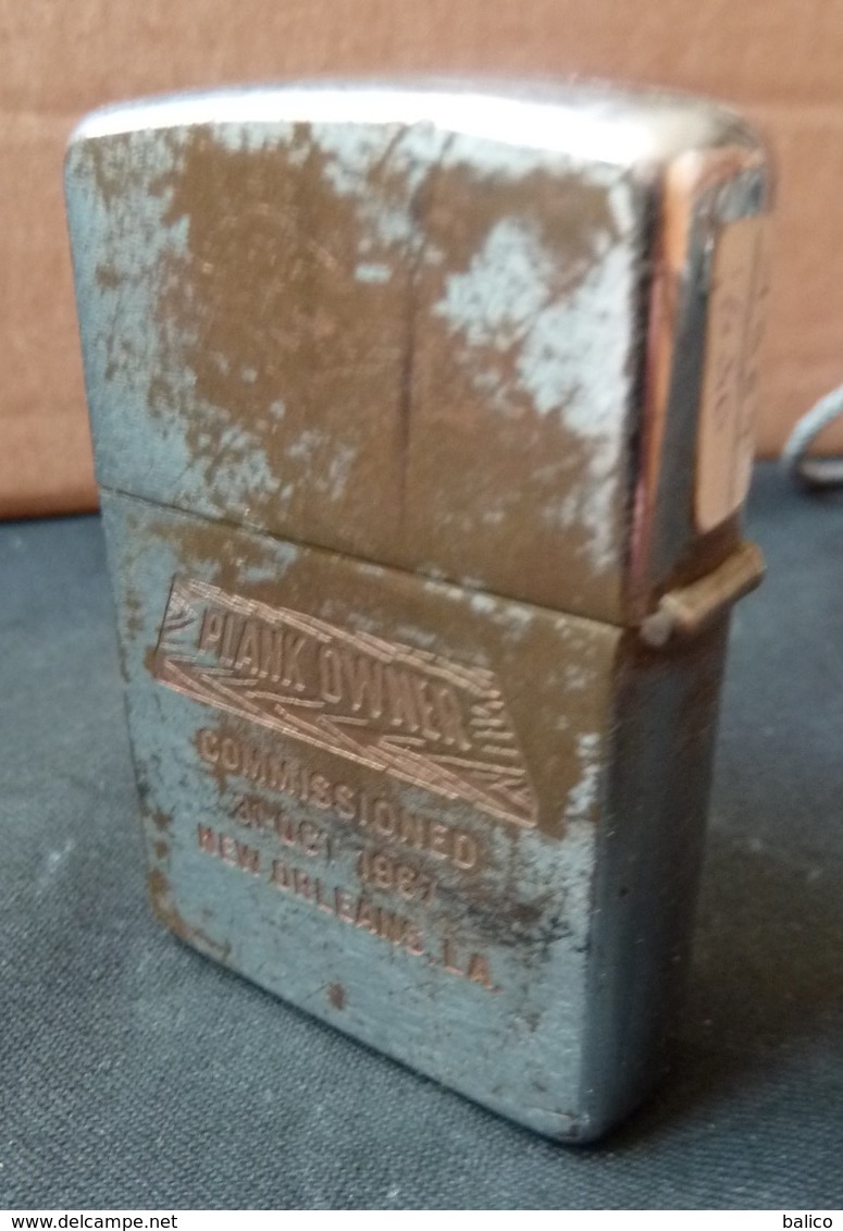 ZIPPO - U.S.S. SPHINX  APL 24 -  Retour Du Vietnam, Année 1967 - Réf, 762 - Zippo