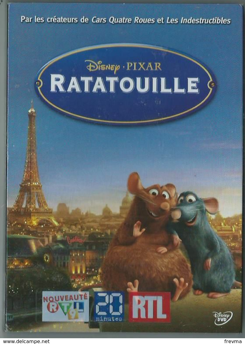 Dvd Ratatouille - Animation