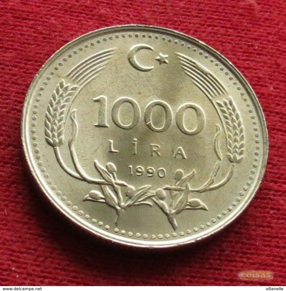 Turkey 1000 Lira 1990 KM# 997  Turquia Turquie Turchia Turkije - Turquia