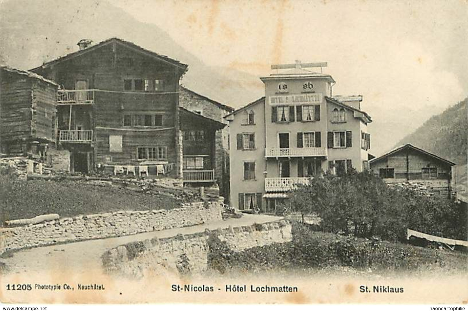 Suisse : Saint Nicollas Saint Niklaus Hotel Lochmatten - Matten Bei Interlaken