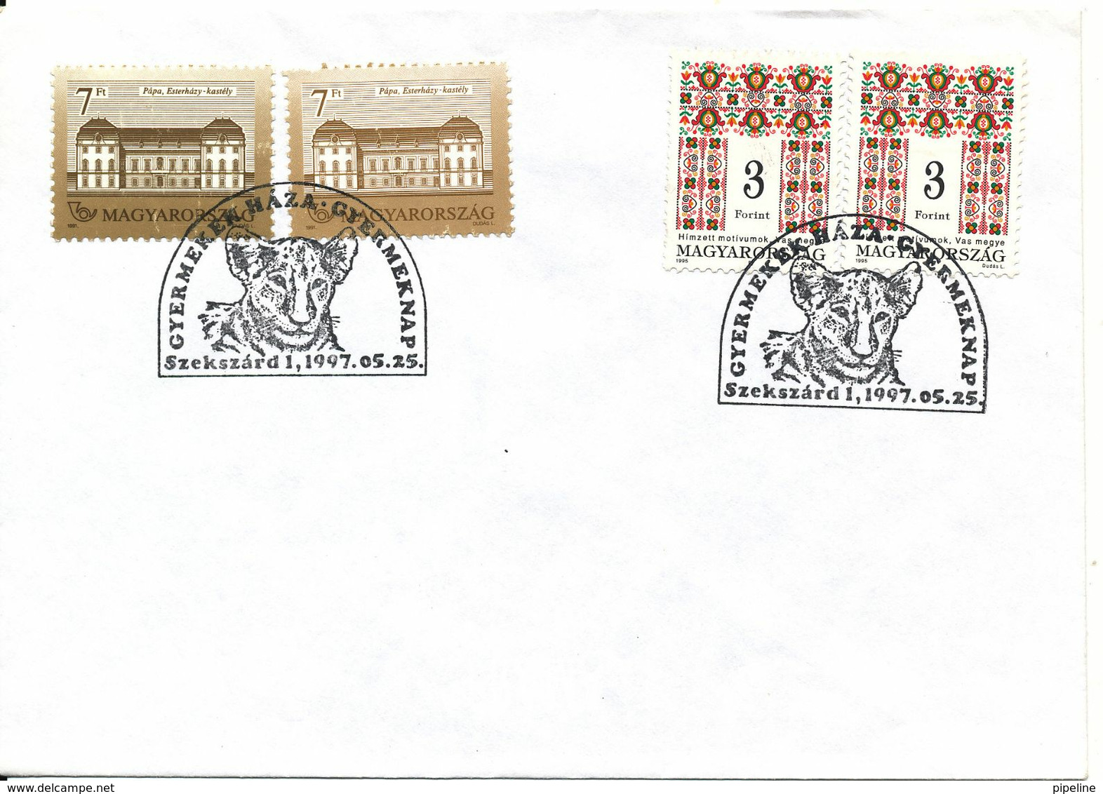 Hungary Cover With Special Postmark Szekszard 25-5-1997 - Briefe U. Dokumente