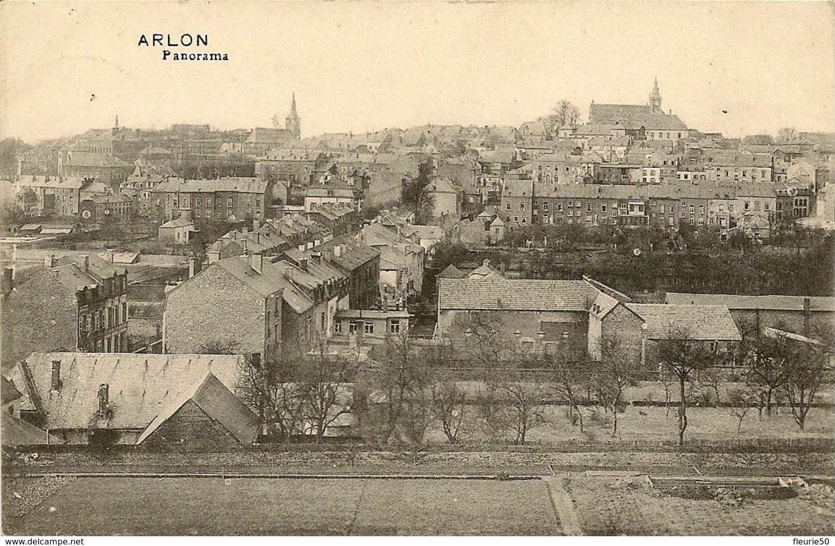 ARLON - Panorama. Oblitération 1913. - Arlon