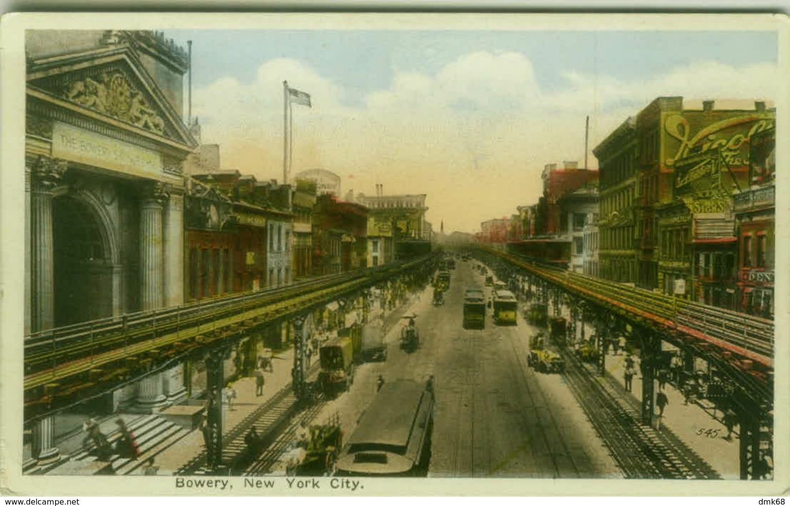 U.S.A. - BOWERY - NEW YORK CITY - 1940s (BG9307) - Autres & Non Classés