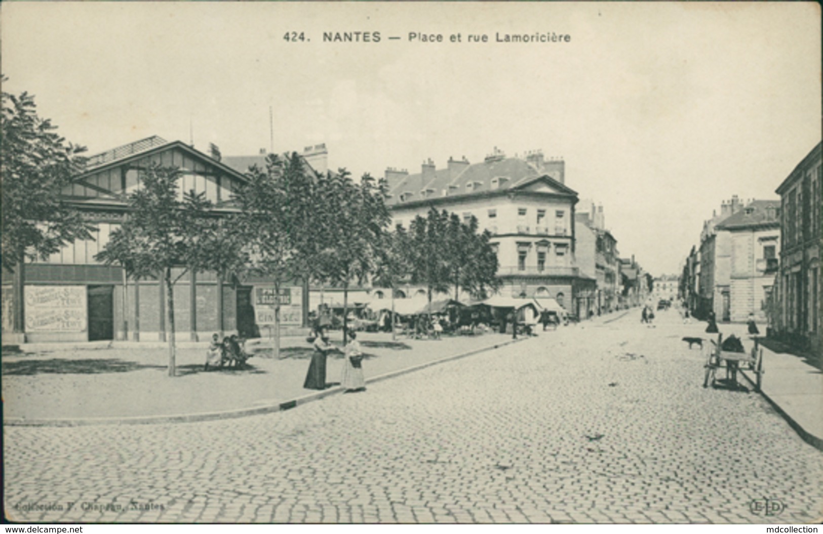 44 NANTES / Place Et Rue Lamoriciere / - Nantes