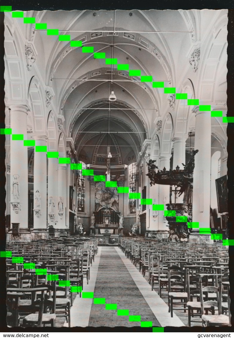 ZELE FOTOKAART  BINNENZICHT KERK - Zele