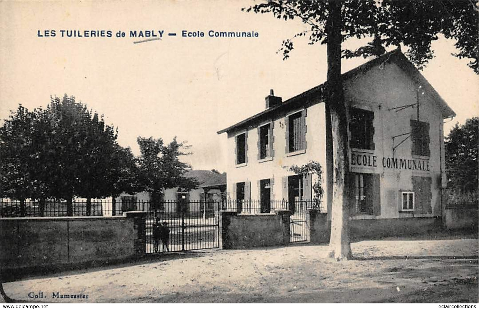 Mably       42       Les Tuileries Ecole Communale     (voir Scan) - Sonstige & Ohne Zuordnung