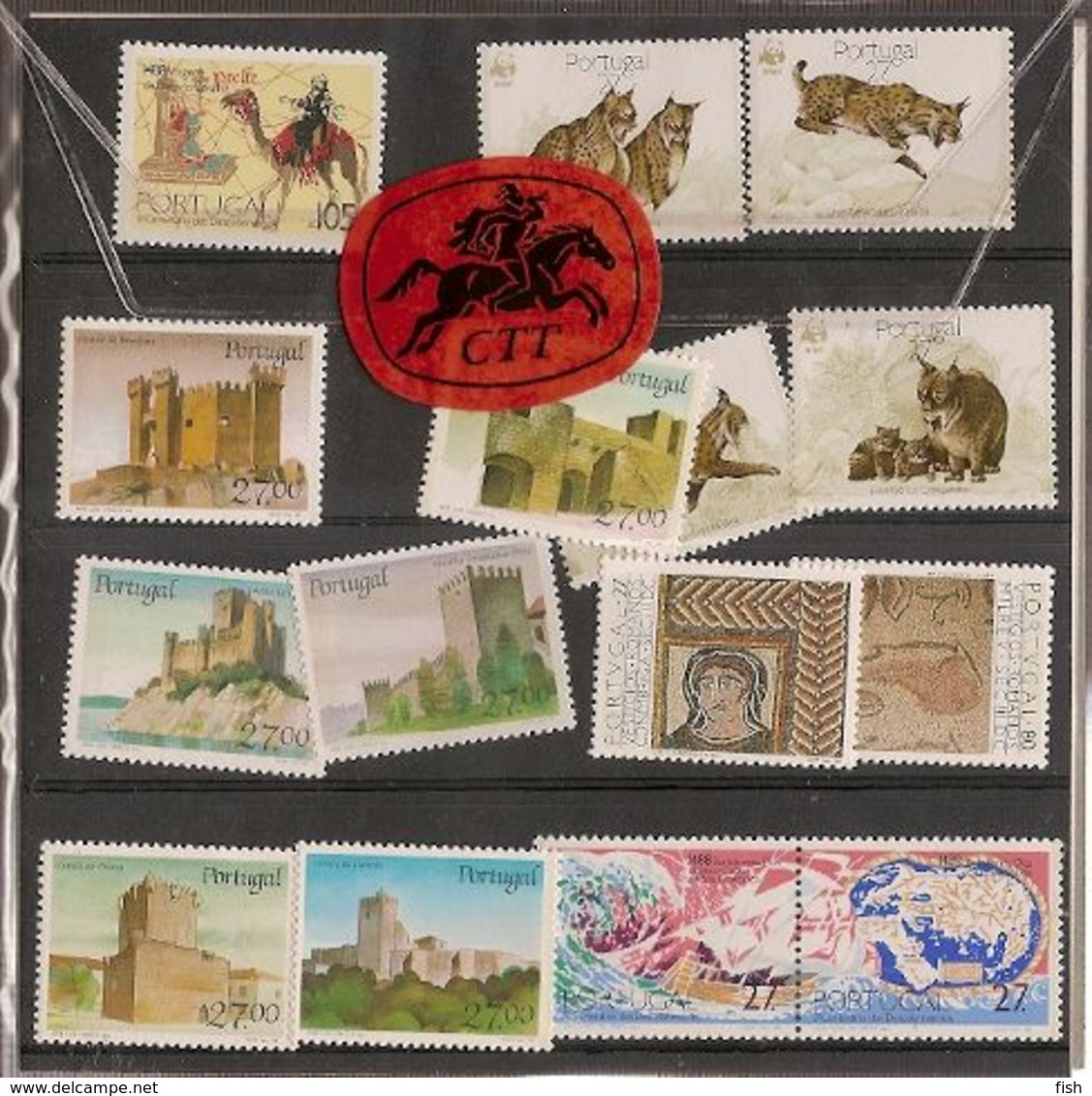 Portugal ** & Portugal And Portfolio All In Stamps 1988 (6868) - Livre De L'année